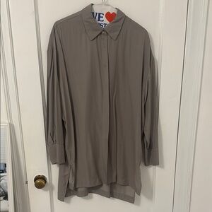 Dynamite Gray Blouse